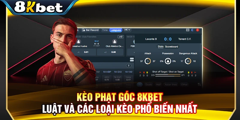 Kèo Phạt Góc 8KBET - Luật Và Các Loại Kèo Phổ Biến Nhất