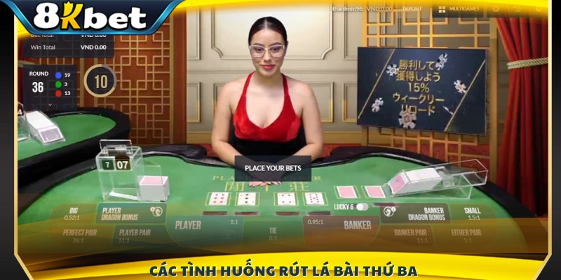 Quy tắc rút lá bài thứ ba trong Baccarat 