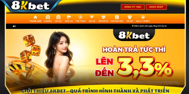 Giới thiệu 8KBET -  Lịch sử phát triển và định hướng 