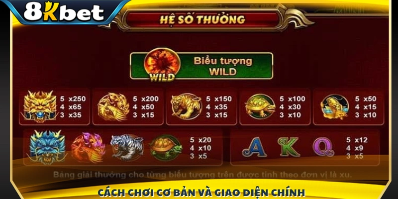 Làm quen với lối chơi đơn giản cùng giao diện trực quan 