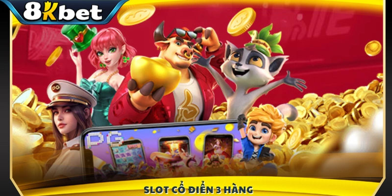 Dòng slot truyền thống với cấu trúc 3 hàng quen thuộc